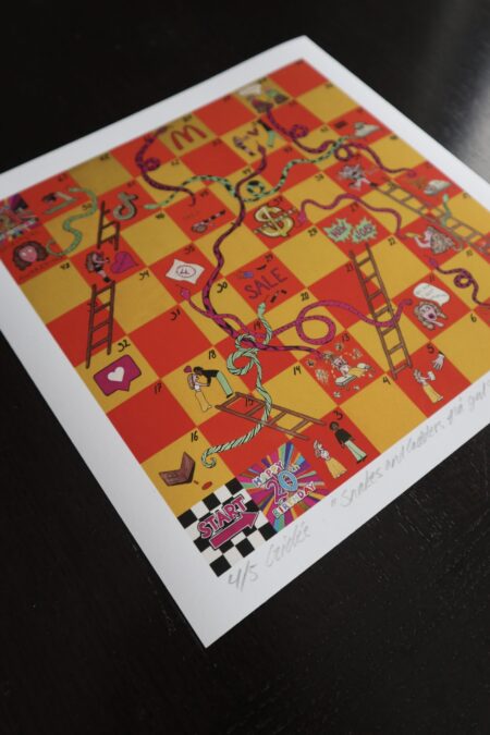 Snakes and ladders på gul syre