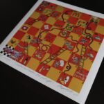 Snakes and ladders på gul syre