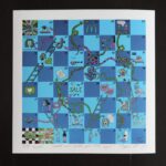 Snakes and ladders på blå syre