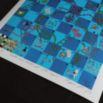 Snakes and ladders på blå syre