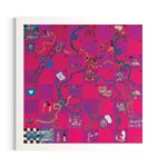 Snakes and ladders på rosa syre