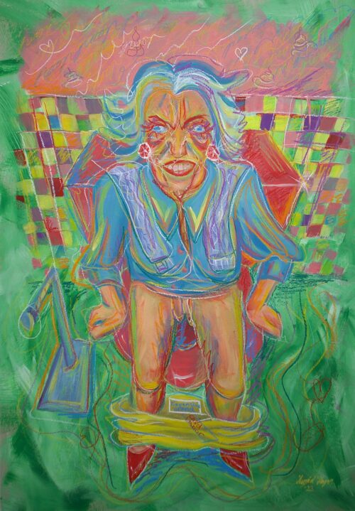 Life of an old woman; women don't poop